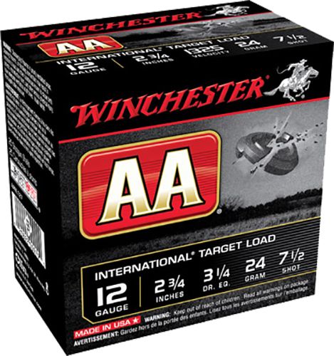 Winchester Ammo AA International 12 GA 2.75 7/8 oz 7.5 Round 25 Bx/ 10 Cs