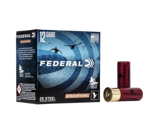 Federal Speed-Shok Steel 12 GA 3 1 1/4 oz #3 shot  25rd box