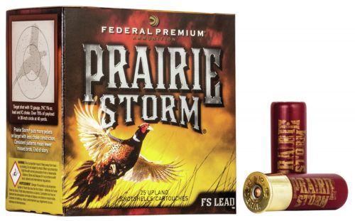 Federal Prairie Storm 12 Gauge 3 1 5/8 oz 6 Shot 25 Bx/ 10 Cs
