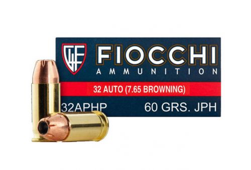 Fiocchi .32 ACP  60 Grain Semi Jacketed Hollow Point