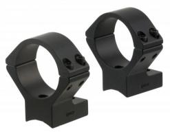 Talley Light Weight Ring/Base Combo Low 2-Piece Base/Rings For Browning X-Bolt Black Matte Anodized Finish 1" Diameter - 930735
