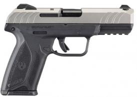 Ruger Security-9 Black/Savage Silver 9mm Pistol - 3822