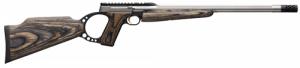 Browning Buck Mark Target Semi-Automatic .22 LR 18.5 10+1 Laminate Gray Stock Stainless Steel - 021046202