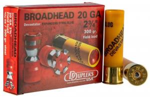 DDupleks USA Broadhead Devastator 20 Gauge 2.75" Slug Shot 5bx - 994