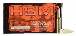 HSM Match Boat Tail Hollow Point 223 Remington Ammo 77 gr 50 Round Box - 22311N