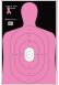 Action Target B-27E Shoot for the Cure Silhouette Paper Target 23" x 35" 100 Per Box - B27ENPT100