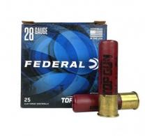 Federal Top Gun Sporting  28 Gauge Ammo 3/4oz  #8 25 Round Box - TGS28218