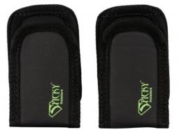 Sticky Holsters X2 Super Double Black w/Green Logo Latex Free Synthetic Rubber (2 Pack) - SMPX2