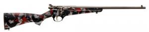 Savage Arms Rascal Youth American Flag 22 Long Rifle Bolt Action Rifle - 13801S