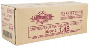 Armscor Rifle Ammo 7.62x51mm NATO 147 gr Full Metal Jacket (FMJ) 500 Bx/ 1 Cs - 50203