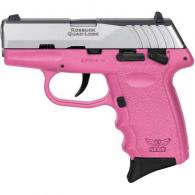 SCCY Industries CPX-4 380 ACP 2.96" Barrel, 10+1 Pink Finish Frame, Serrated Stainless Steel Slide, Finge - CPX4TTPK