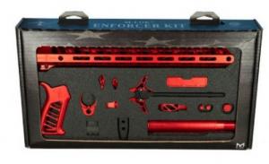 Timber Creek Outdoors Enforcer Complete Build Kit Red Anodized for AR-15 - TCOEKR