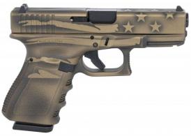 Glock G23 Gen3 Compact Operator Flag 40 S&W Pistol - PI2350204OP