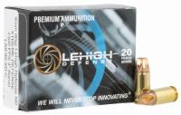 Lehigh Defense LA990XDC Xtreme Defense 9mm Luger 90 gr Lehigh Defense XD FMT 20 Per Box/10 Cs - 437