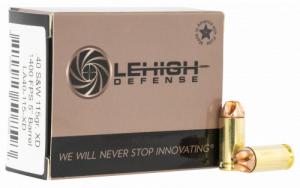 Lehigh Defense LA40115XD Xtreme Defense 40 S&W 115 gr Lehigh Defense XD FMT 20 Per Box/10 Cs - 437