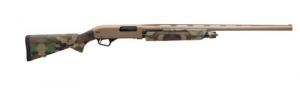 Winchester SXP Hybrid Hunter 12ga 26" FDE, Woodland Camo Stock 4+1 - 512434391