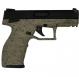 Taurus TX22 Handgun 22LR 10rd 4" Barrel Black Slide FDE Frame with Black Splatter - 1-TX22141SP3-10