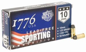1776 USA 1776010125 Lead Free Sporting 10mm 125 gr Lead Free Ball 50 Per Box/20 Cs - 1161
