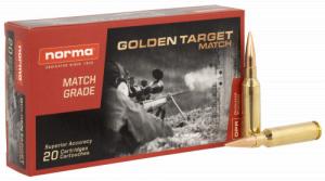 Norma Ammunition (RUAG) 20169292 Match Golden Target 6.5 Creedmoor 143 gr/BTHP 20 Per Box/ 10 Cs - 52