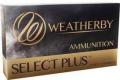 Weatherby Select Plus 6.5 PRC, 130 grain, 20 Per Box - F65PRC130SCO