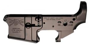 Sons Of Liberty Gun Works Angry Patriot Stripped Lower Receiver Black Anodized Aluminum, Fits Mil-Spec AR-15 - ANGRYPATRIOT