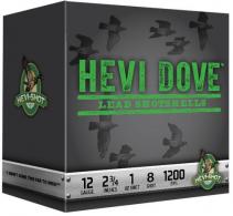 Hevishot Hevi-Dove 20 Gauge 2.75" 7/8 oz 8 Round 25Bx/10Cs - 92008