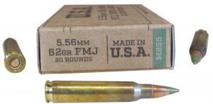 Winchester Service Grade 5.56 62GR FMJ 20/10 - SGM855KW