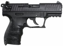 Walther Arms P22 QD  22 Long Rifle (LR) Single/Double 3.42" 10+1 Black Interchangeable Backstrap Grip Black Slide - 5120500