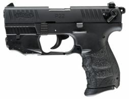 Walther Arms 5120529 P22 QD Single/Double 22 Long Rifle (LR) 3.42" TB 10+1 Blac - 5120529