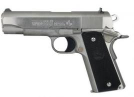 Colt O4091U 1991 Series Commander 45 ACP 4.25" 7+1 Blk Poly Grip Stainless - O4091U