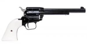 Heritage Manufacturing Rough Rider Black/White Grip 22 Long Rifle Revolver - RR22B6W