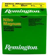 Main product image for Remington Nitro Heavy Magnum 20 Ga. 3" 1 1/4 oz, #4 Lead Sho