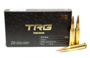 Sako TRG Precision Boat Tail Hollow Point 260 Remington Ammo 20 Round Box - C661160HSA10X