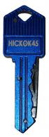 Hickok45 Key Ring Knife - Blue - KEYKNIFE-R-BLU-MF
