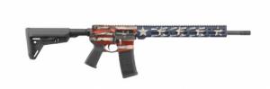 Ruger AR-556 MPR 5.56x45mm 18" American Flag Cerakote 30+1 - 8538