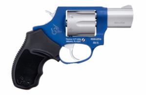 Taurus 856 Ultra-Lite Stainless/Cobalt 38 Special Revolver - 2856029ULC17