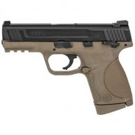 Smith & Wesson M&P Full Size 45 ACP 4.5" 10+1 Syn Grip Ambi Safety NS Black Dk Earth - 109556