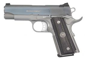 Wilson Combat 7 + 1 Round Compact 45 ACP w/Wood Grips/Stainl - WCQBCAS