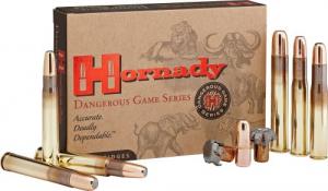 Hornady Dangerous Game DGX Bonded 500 Nitro Express Ammo 20 Round Box - 82689
