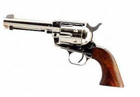 European American Armory Bounty Hunter Nickel 4.5" 45 Long Colt Revolver - 770098