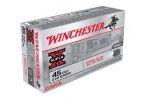 Winchester 45 Long Colt 250 Grain Lead Round Nose *Limited E - X45CBTR