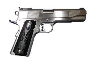 Dan Wesson 7 + 1 Round 45 ACP w/Stainless Finish/Black Flame - 01955