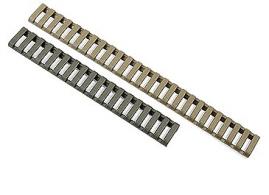Falcon Industries Inc 3 Pack OD Green Low Profile Rail Cover - 4378OD