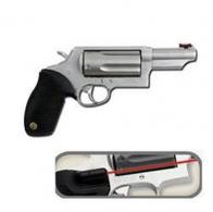 Taurus Judge Stainless with Crimson Trace Laser 410/45 Long Colt Revolver - 2441039TCT