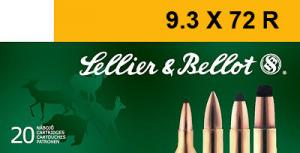 SELLIER & BELLOT 9.3mmX72R Soft Point 193 GR 1700 fp - V332102U