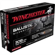 Winchester 308 Winchester 168 Grain Supreme Ballistic Silver - SBST308A