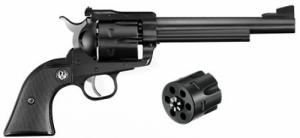 Ruger Blackhawk Convertible Blued 6.5" 357 Magnum / 9mm Revolver - 0318