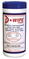 D-Wipe Disposable Towels 40 Wipes Per Container 12 Per Case - WT-040