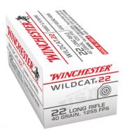 Wildcat .22 Long Rifle 40 Grain Lead Round Nose 50rds - WW22LR