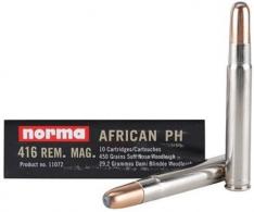 NORMA African PH .416 Remington Magnum 450 Grain RNSN - 20110722